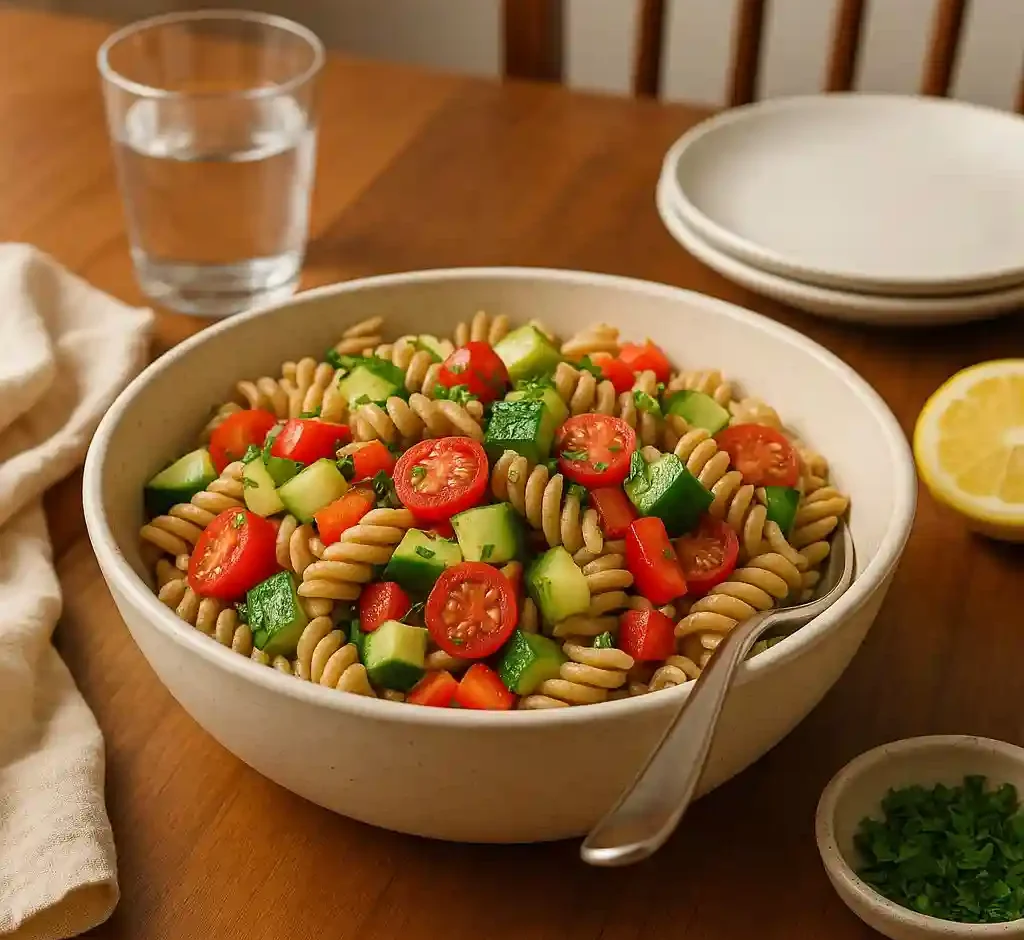 Vegan Pasta Salad Recipe – Fresh & Easy