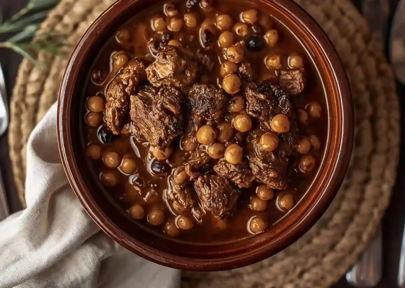 Golden Prosperity Beef Hoppin' John Recipe
